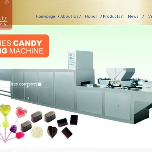 Zx-jz series candy moulding machine